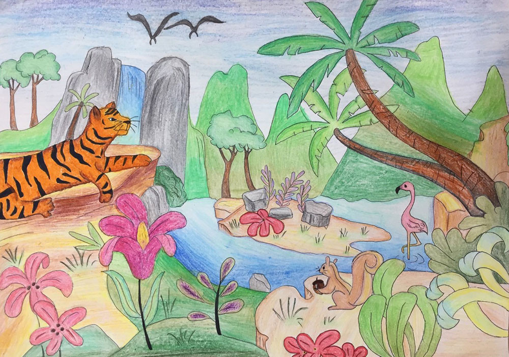 Cùng 40 hoạ sĩ nhí ‘đam mê trên từng nét vẽ’ ảnh 9