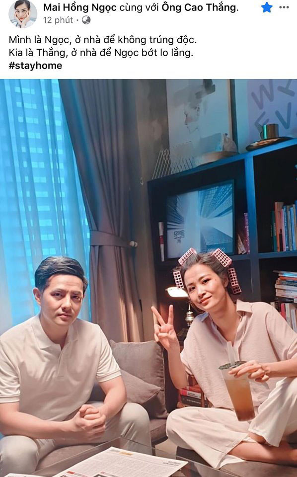 Sao Việt hào hứng theo trend ‘ở nhà': 'Tôi là Tự Long, ở nhà cho nước nó trong' ảnh 4