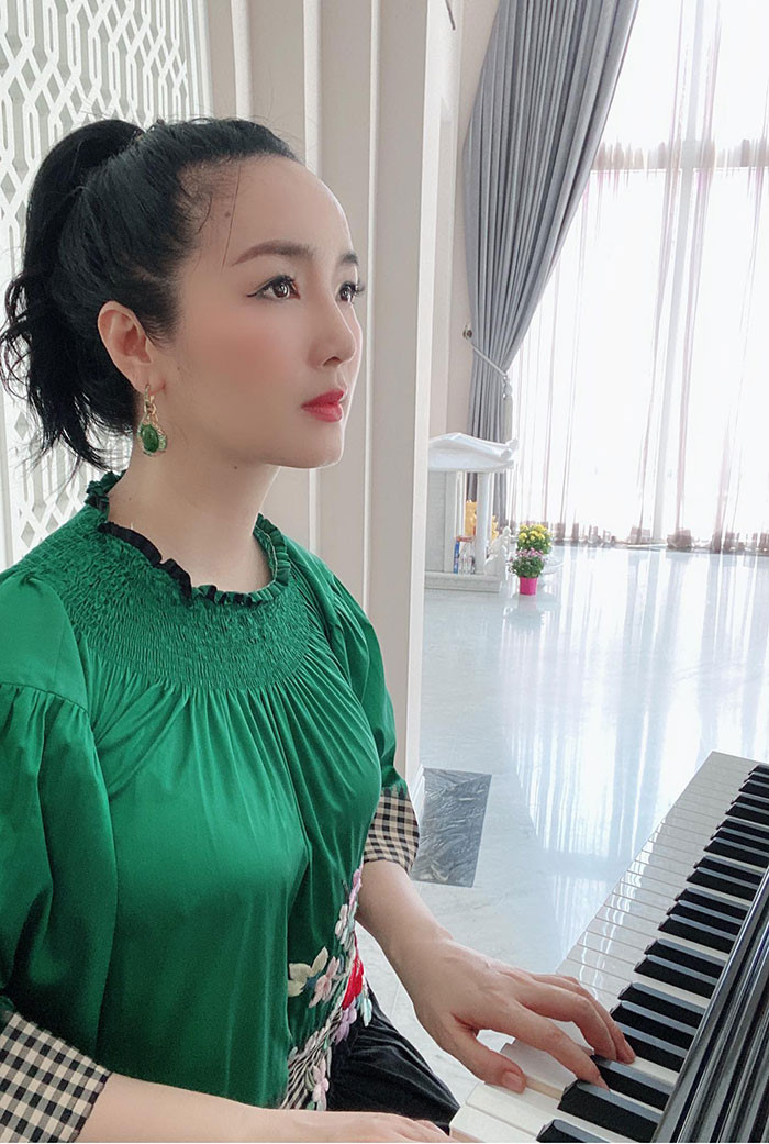 Cuộc sống cách ly trong biệt thự triệu đô của Hoa hậu Đền Hùng Giáng My ảnh 4