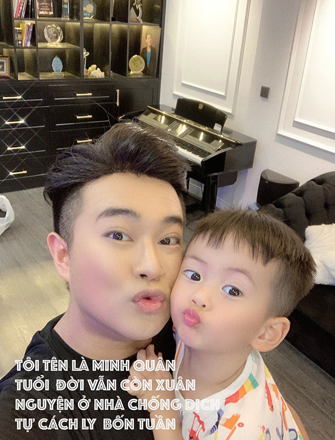 Sao Việt hào hứng theo trend ‘ở nhà': 'Tôi là Tự Long, ở nhà cho nước nó trong' ảnh 10