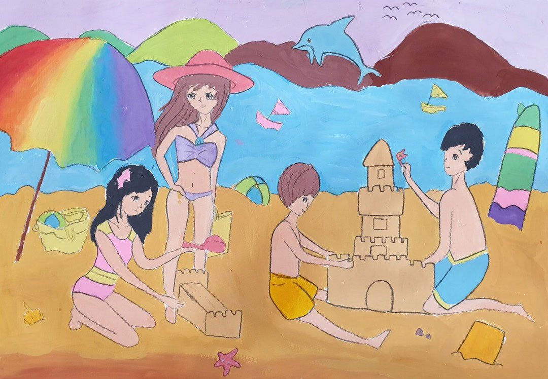 Cùng 40 hoạ sĩ nhí ‘đam mê trên từng nét vẽ’ ảnh 4