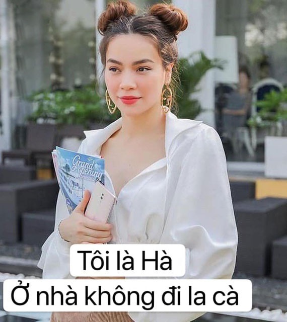 Sao Việt hào hứng theo trend ‘ở nhà': 'Tôi là Tự Long, ở nhà cho nước nó trong' ảnh 7