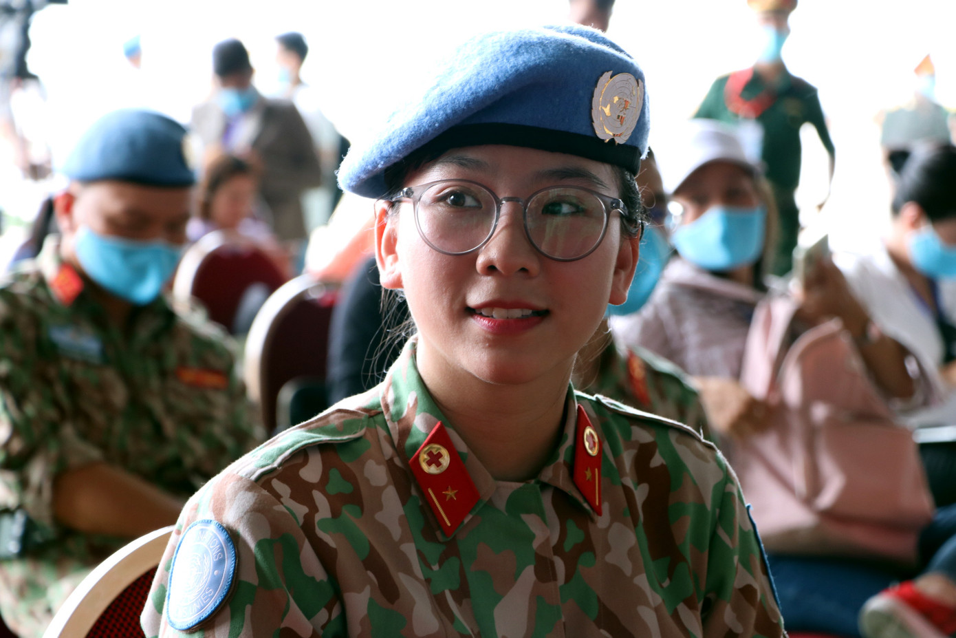 Những 'bóng hồng' quân đội Việt Nam lên đường làm nhiệm vụ quốc tế ảnh 6