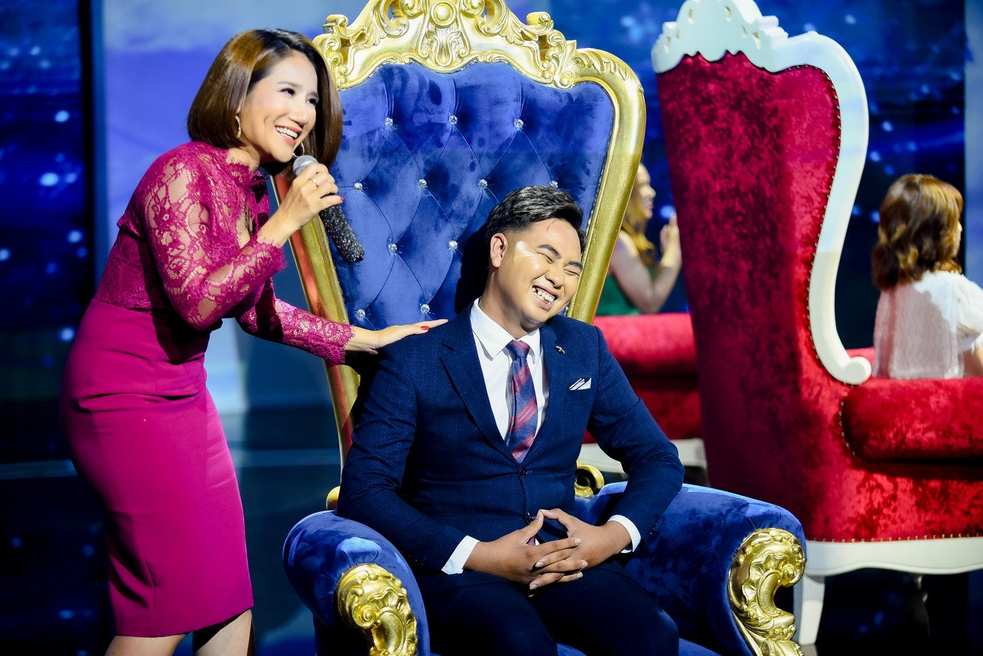 MC Cát Tường và Xuân Bắc làm 'ông tơ bà nguyệt' của gameshow hẹn hò ‘Chân ái’ ảnh 2