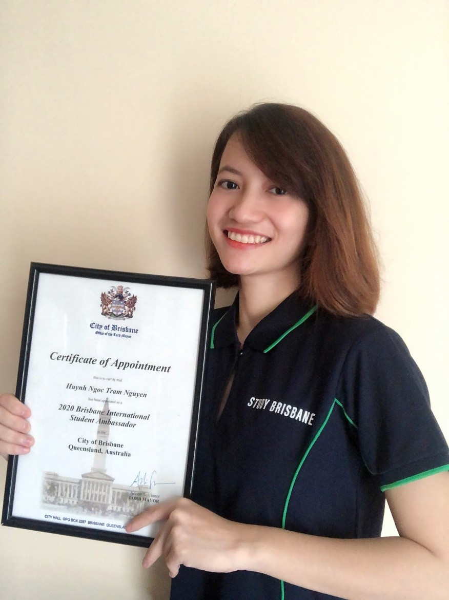 Hai du học sinh Việt Nam tại Úc được bổ nhiệm Đại sứ sinh viên quốc tế Brisbane ảnh 1