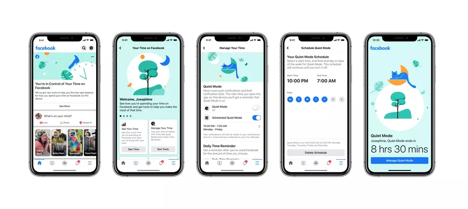 Facebook bổ sung “Chế độ Im lặng” giúp người dùng bớt phân tâm vì những thông báo đẩy ảnh 1