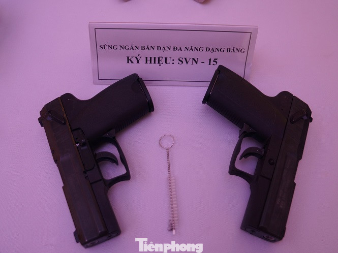 Cận cảnh một số trang bị, vũ khí của lực lượng công an nhân dân ảnh 4