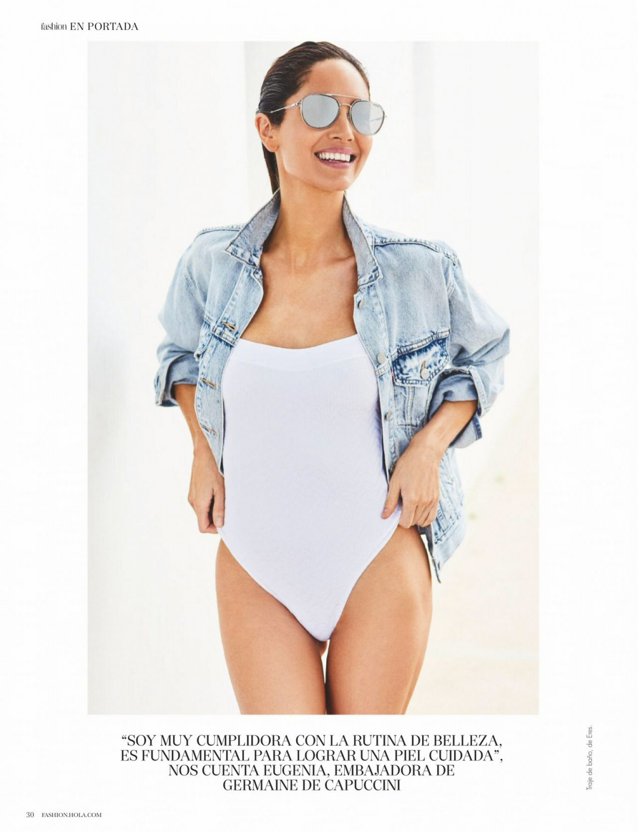 Nàng mẫu Eugenia Silva khoe body thon nuột đáng ngưỡng mộ với bikini ở tuổi U50 ảnh 6