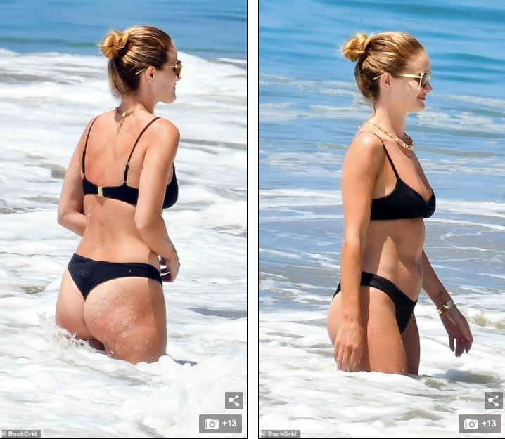 Bạn gái 'Người vận chuyển' mặc bikini bé xíu tôn đường cong tuyệt mỹ ảnh 4