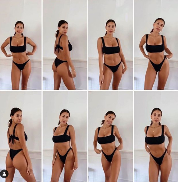 Người mẫu áo tắm 9x 'đốt mắt' người nhìn với bikini siêu bé ảnh 10