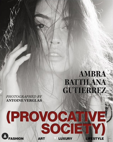 Ambra Gutierrez khoe đường cong tuyệt mỹ với áo ren xuyên thấu ảnh 9