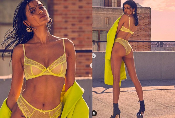 'Mỹ nhân nóng bỏng nhất Canada' mặc nội y ren xuyên thấu cực gợi cảm ảnh 5