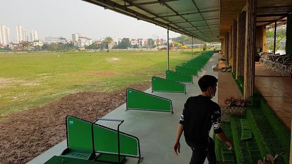 Thêm sân tập golf không phép 'mọc' trên đất dự án ở Hà Nội ảnh 4