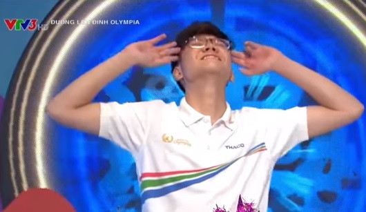 Thí sinh Olympia lên tiếng khi gây tranh cãi vì cách ăn mừng ảnh 1