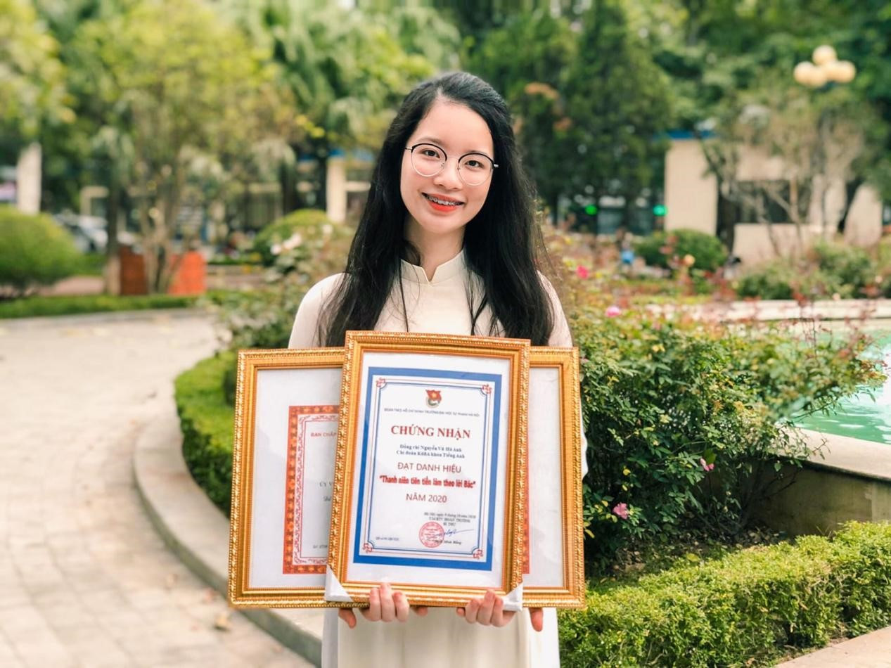 Nữ sinh Sư phạm học giỏi, năng động, đam mê hoạt động Đoàn ảnh 1