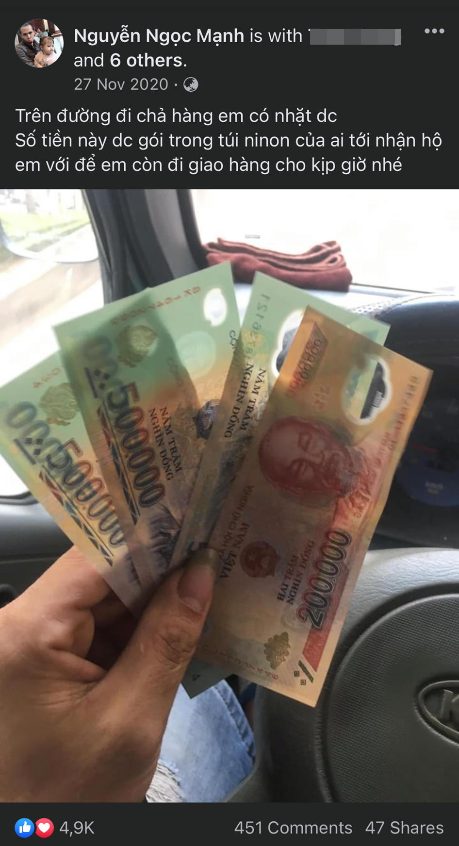 Cộng đồng mạng tràn vào facebook gửi lời cảm ơn chàng trai đỡ bé gái rơi từ tầng 12 ảnh 4