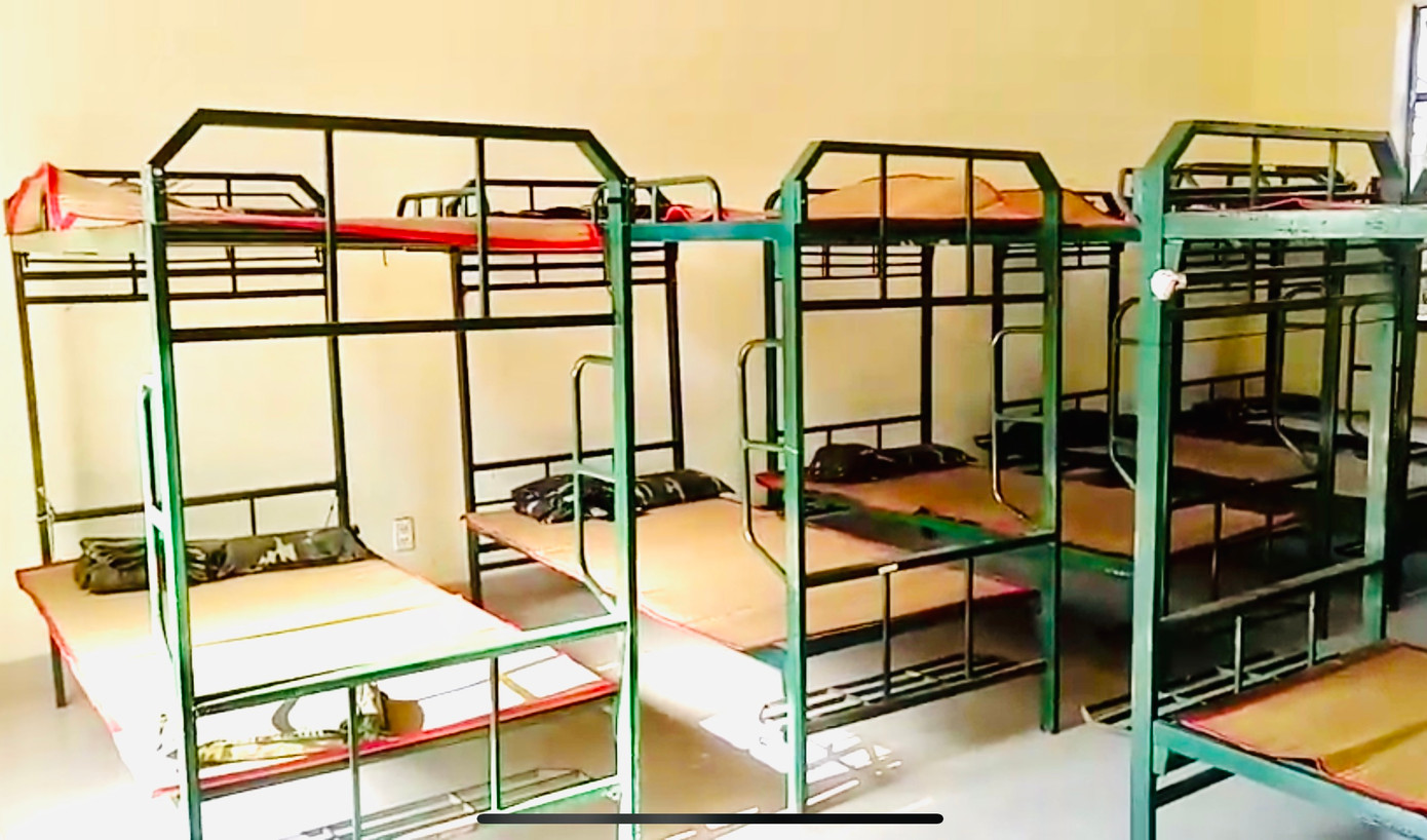 Cận cảnh Bệnh viện dã chiến thứ 2 ở TPHCM chuẩn bị hoạt động ảnh 3