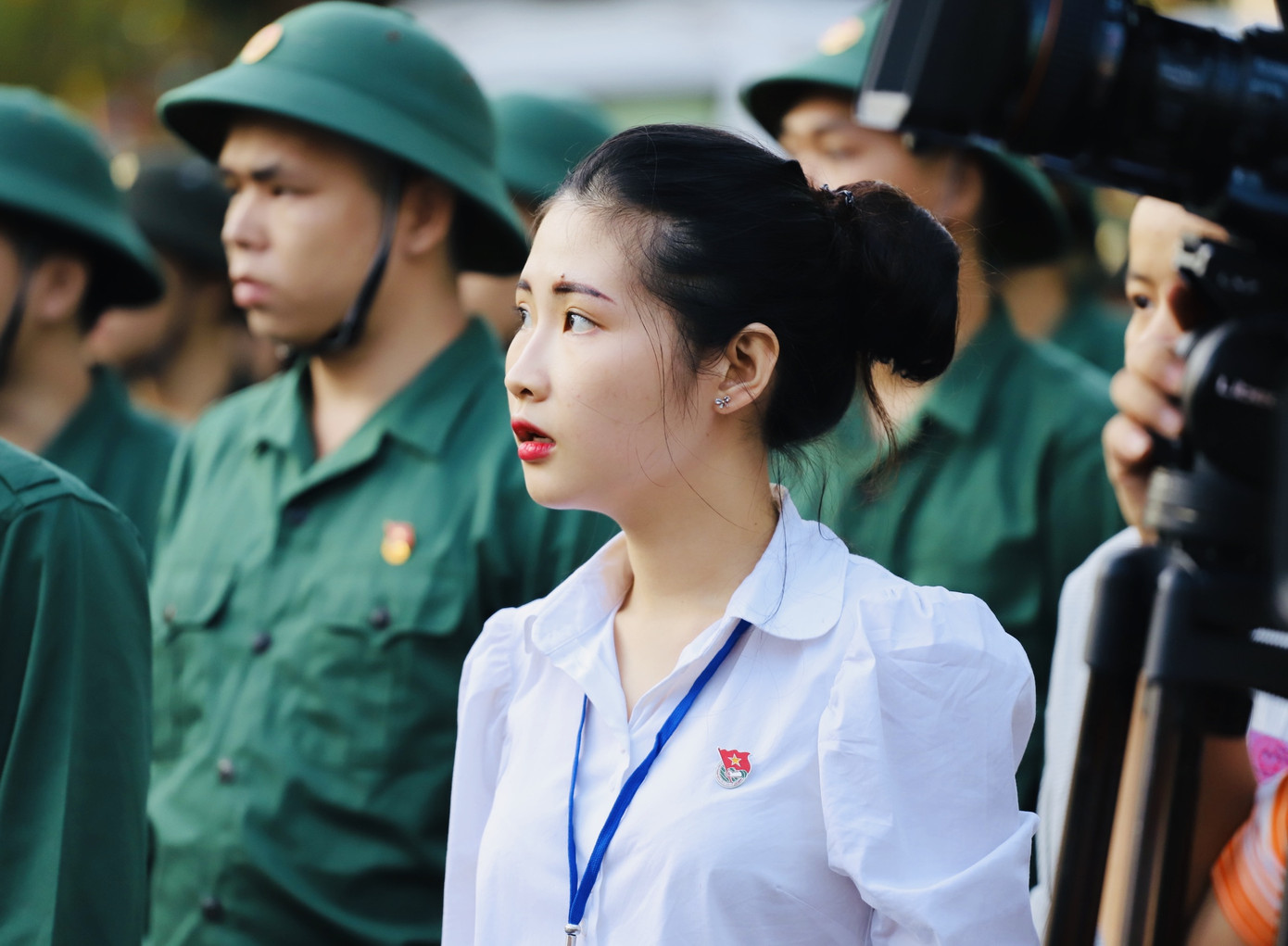 Nam thanh nữ tú TPHCM nhập ngũ ảnh 4