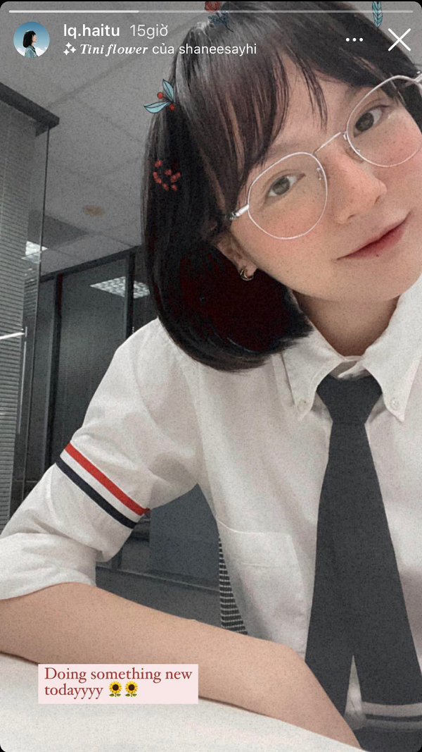 Story của Hải Tú được cộng đồng mạng chụp lại khi phát hiện cô mặc đồ giống Sơn Tùng Thiều Bảo Trâm “unfollow” Sơn Tùng M-TP làm mạng xã hội dậy sóng giữa đêm: Chuyện gì đây? ảnh 6