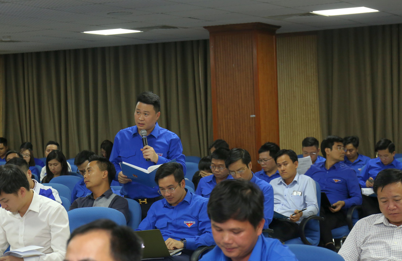 Cán bộ Đoàn ngày càng được nâng cao về trình độ ảnh 1