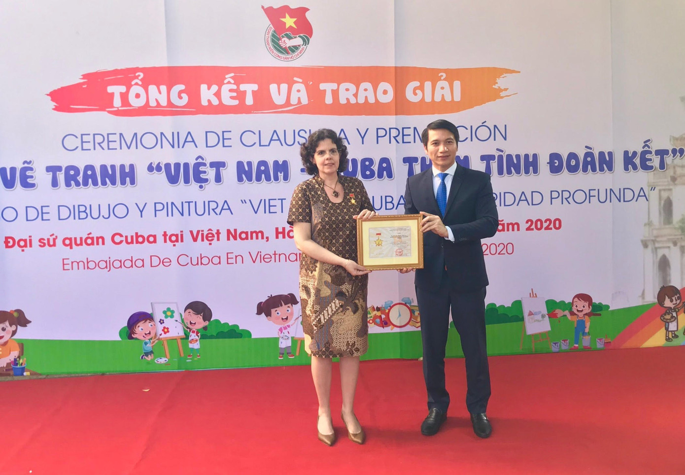 Hơn 1 triệu bài thi vẽ tranh ‘Việt Nam - Cuba thắm tình đoàn kết’ ảnh 3