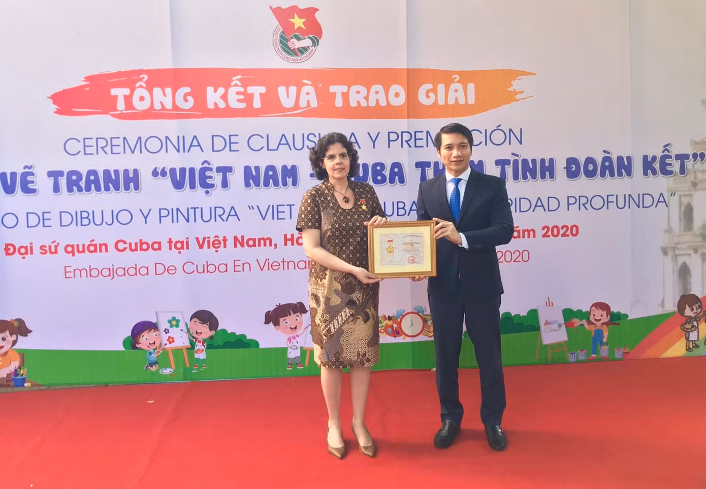 Hơn 1 triệu bài thi vẽ tranh ‘Việt Nam - Cuba thắm tình đoàn kết’ ảnh 3