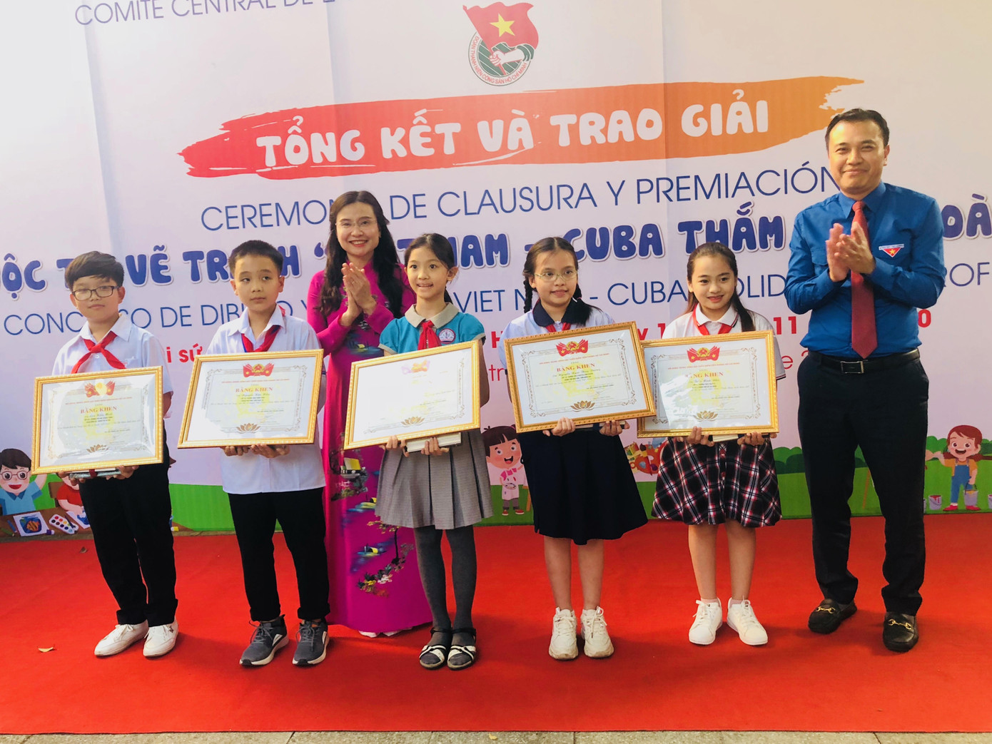 Hơn 1 triệu bài thi vẽ tranh ‘Việt Nam - Cuba thắm tình đoàn kết’ ảnh 2