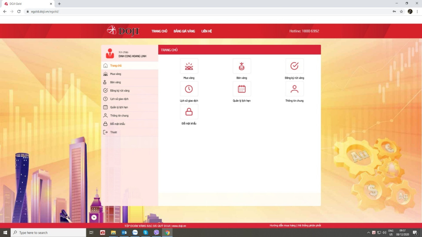 Ngồi nhà cũng có thể mua vàng ngày Thần Tài ảnh 3
