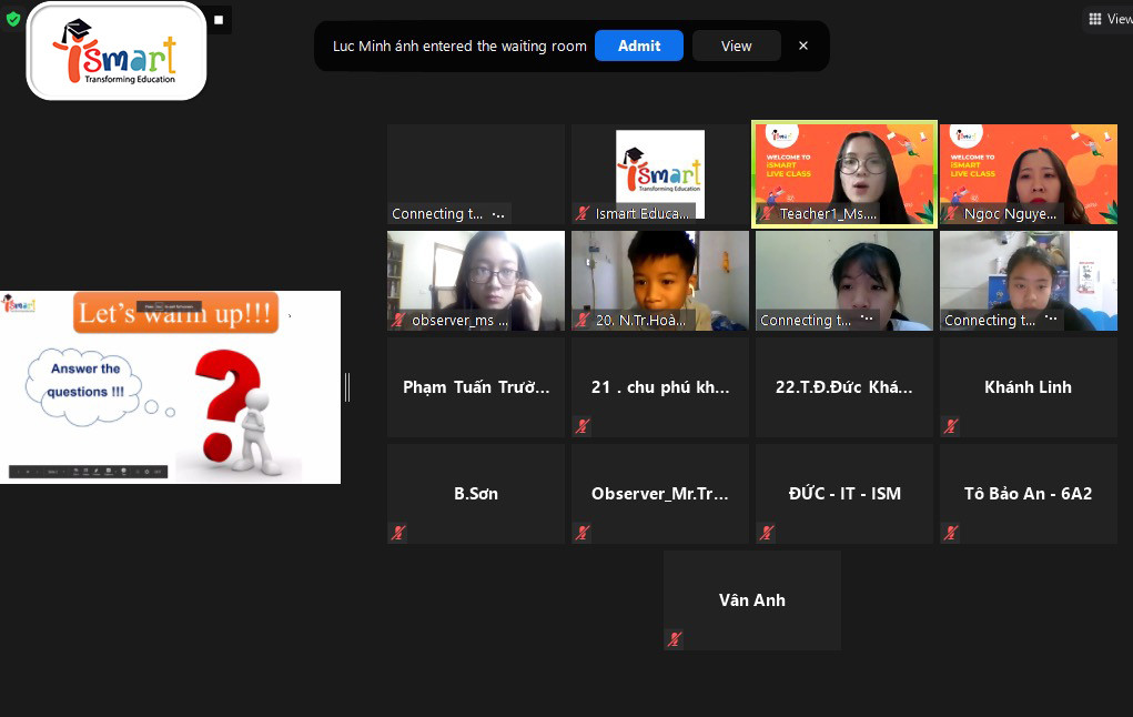 iSMART chuẩn bị nhiều phương án học trực tuyến tiếng Anh thông qua Toán và Khoa học cho học sinh ảnh 4