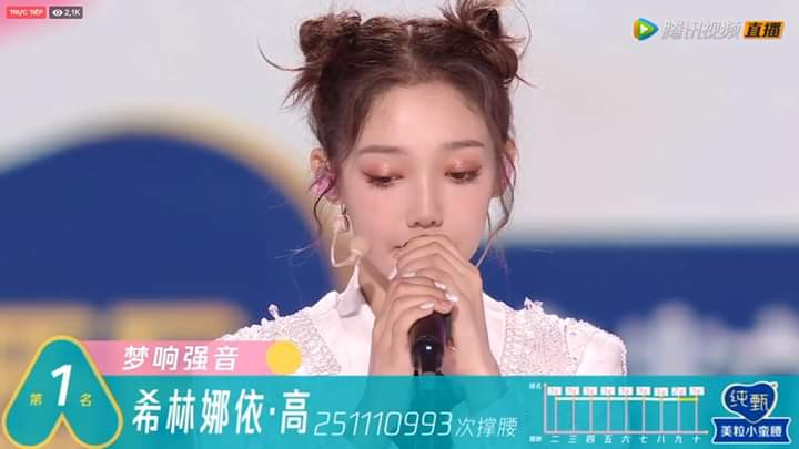 Hy Lâm Na Y Cao - cô gái xứng đáng với vị trí đứng đầu của “Sáng Tạo Doanh 2020” ảnh 1