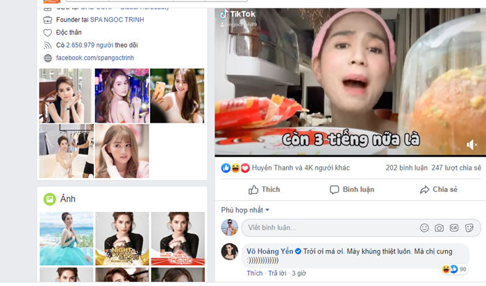 Ngọc Trinh 3h sáng “vét” sạch tủ lạnh, Võ Hoàng Yến bó tay: “Mày khùng thiệt luôn“ ảnh 3