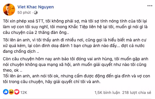 Showbiz 9/6: Gil Lê diện suit cực chất, Khắc Việt xóa status, Khắc Tiệp có động thái mới ảnh 16