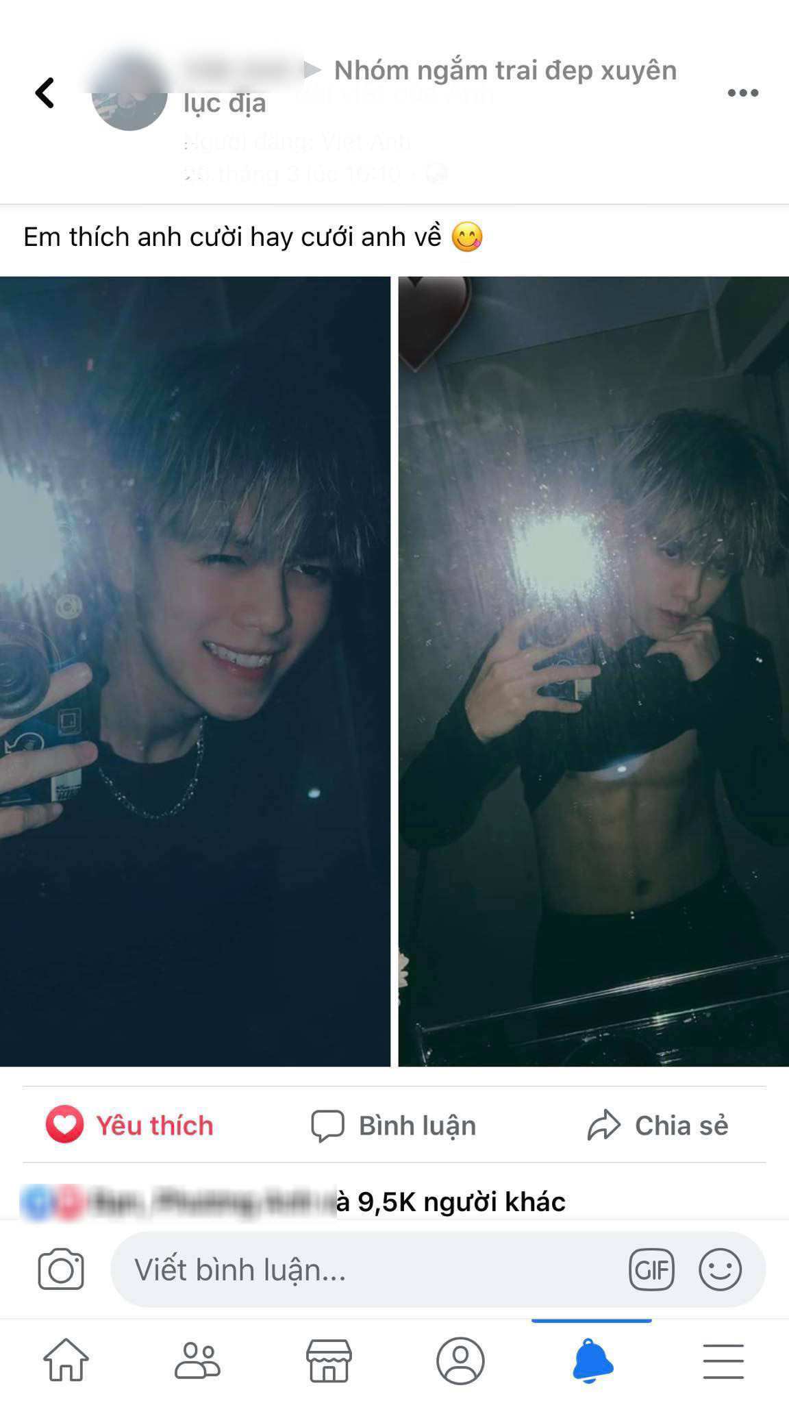 Chàng trai xứ Thanh bỗng nổi tiếng khi được các “diễn đàn trai đẹp” gọi tên ảnh 2