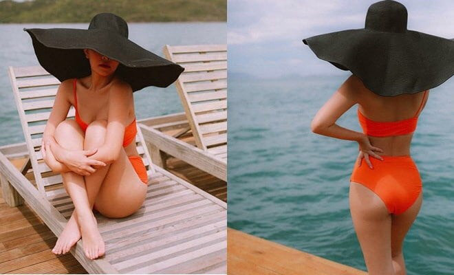 Phạm Quỳnh Anh diện bikini khoe sắc vóc mẹ 2 con, Ngô Thanh Vân liên tục thả tính trên MXH ảnh 7
