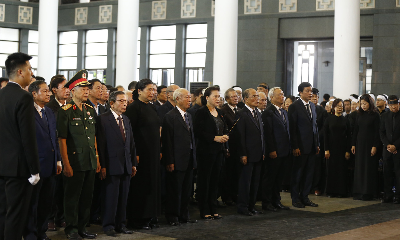 Lãnh đạo Đảng và Nhà nước viếng đồng chí Vũ Mão ảnh 5