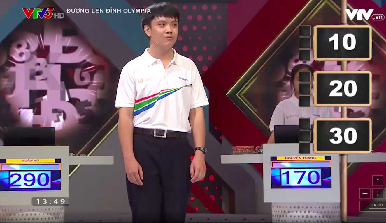 Nam sinh suýt 'tay không bắt giặc' khi về đích giành nguyệt quế Olympia ảnh 2