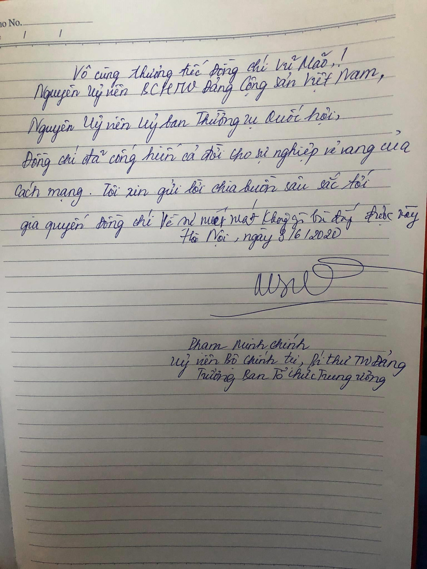 Lễ tang đồng chí Vũ Mão theo nghi thức cấp cao ảnh 13