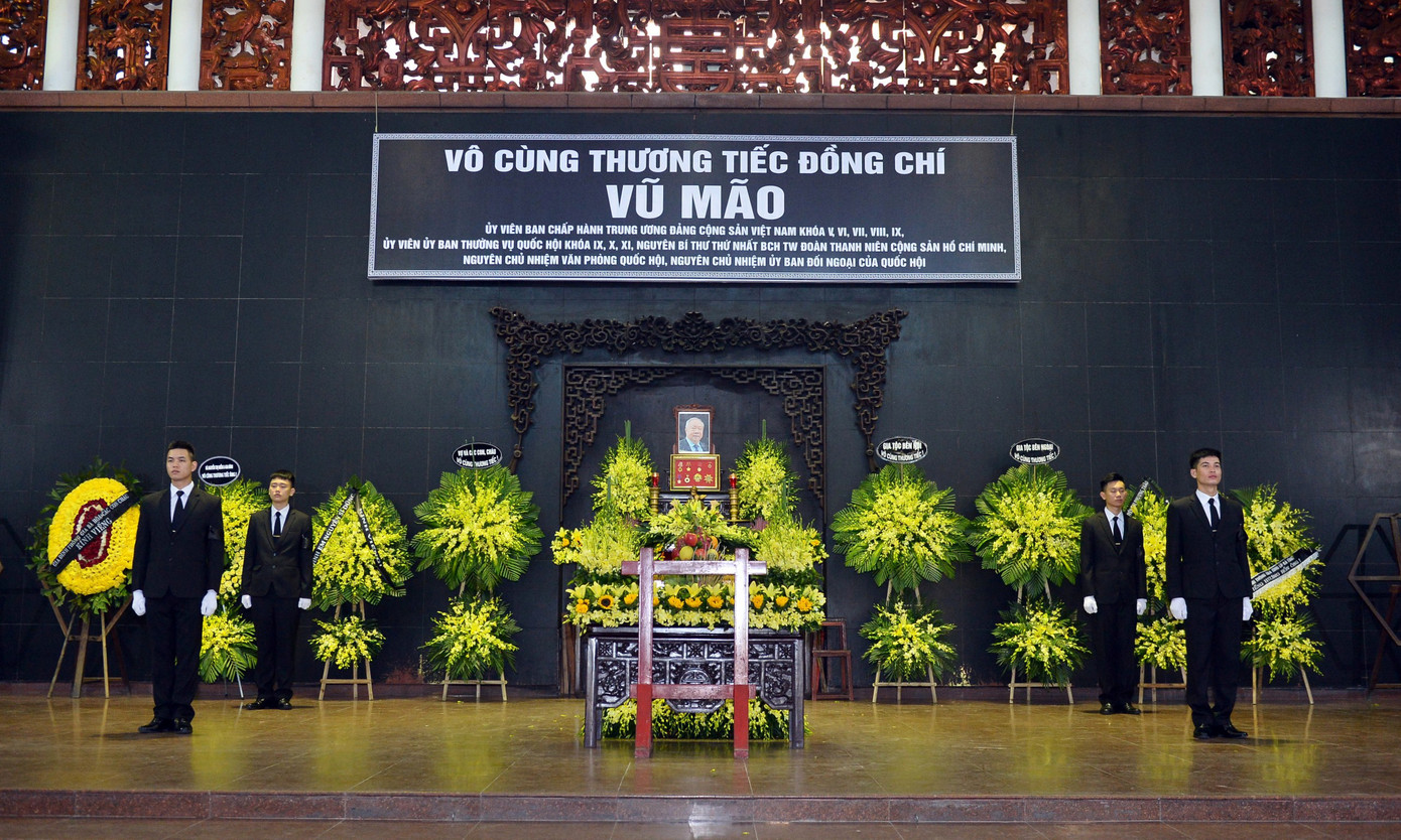 Lãnh đạo Đảng và Nhà nước viếng đồng chí Vũ Mão ảnh 1