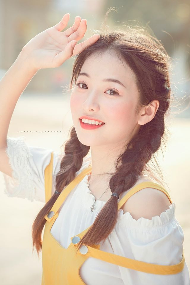 Vẻ đẹp 'thanh xuân vườn trường' trong trẻo của cô bạn Thái Nguyên ảnh 5