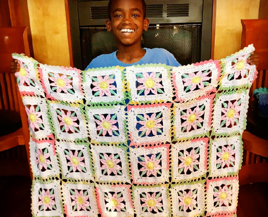 12 tuổi kiếm hàng nghìn đô la từ đan len ảnh 1