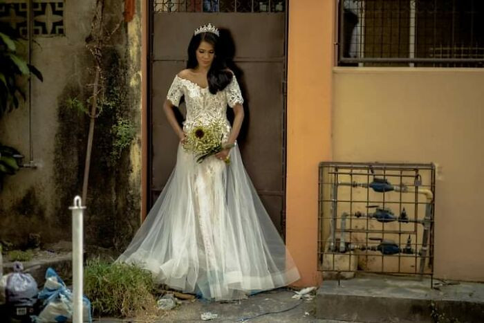 Bộ ảnh cưới của cặp đôi vô gia cư sống chung 24 năm chưa từng vào lễ đường ảnh 16