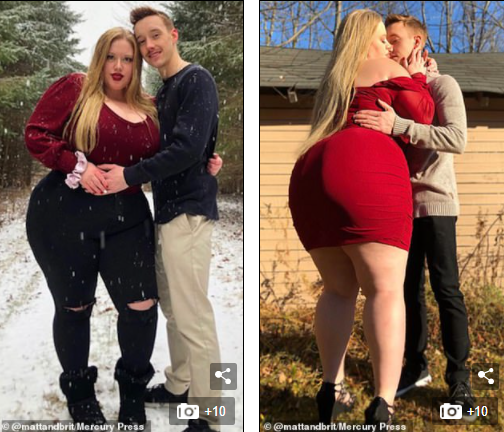 Sau nhiều thất bại, cô gái 23 tuổi nặng gần 120kg có người yêu nặng bằng một nửa ảnh 3