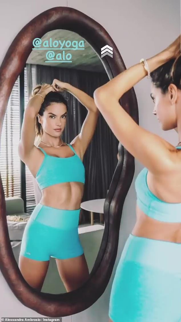 Siêu mẫu Alessandra Ambrosio dáng đẹp đáng ngưỡng mộ ở tuổi 40 ảnh 6