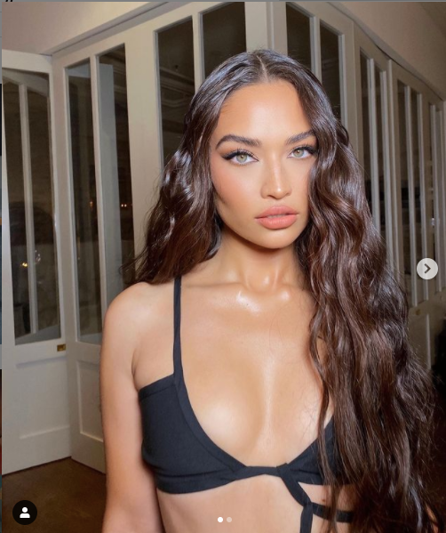 Shanina Shaik khoe dáng siêu mẫu với bikini ảnh 3