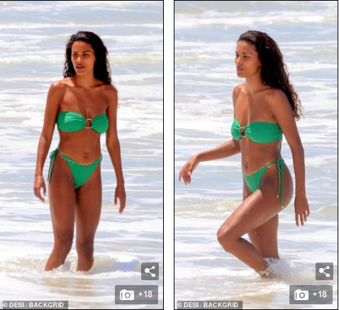 Vợ kém 31 tuổi của tài tử nước Pháp Vincent Cassel sexy hoang dại với bikini ảnh 1