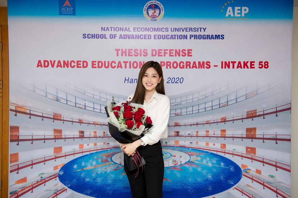Đạt điểm tốt nghiệp cao ngất, á hậu Phương Nga bật mí dự định và sẽ cưới Bình An? ảnh 1