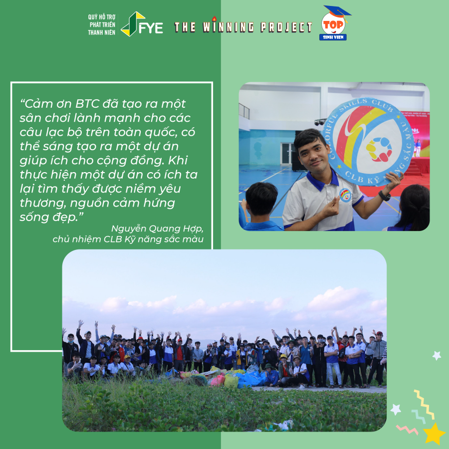 Kết quả cuộc thi tìm kiếm ý tưởng mang tác động xã hội do FYE phát động ảnh 2