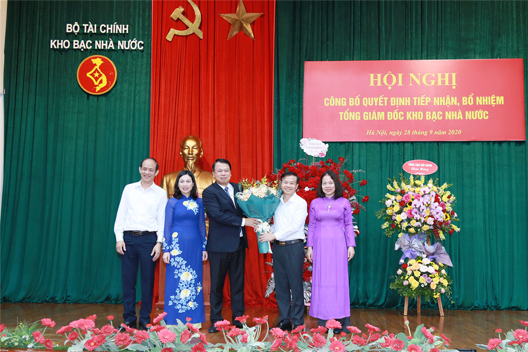 Hội nghị công bố Quyết định tiếp nhận, bổ nhiệm Tổng Giám đốc Kho bạc Nhà nước ảnh 2