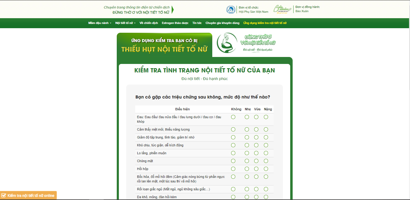 Hàng loạt sao Việt kêu gọi chị em quan tâm tới nội tiết tố nữ ảnh 3