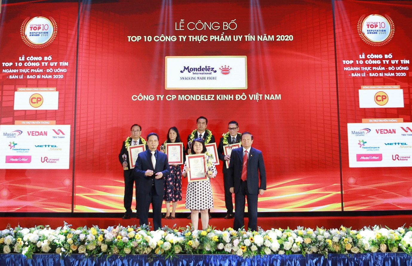 Mondelez Kinh Đô được vinh danh top 10 công ty thực phẩm uy tín năm 2020 ảnh 1